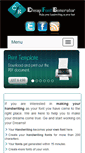 Mobile Screenshot of cheapfontgenerator.com
